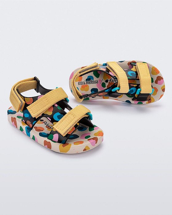 Sandália Mini Melissa Ping Pong + Fábula BB 0005