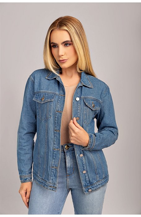 Jaqueta feminina oversized Empório Jeans 9615
