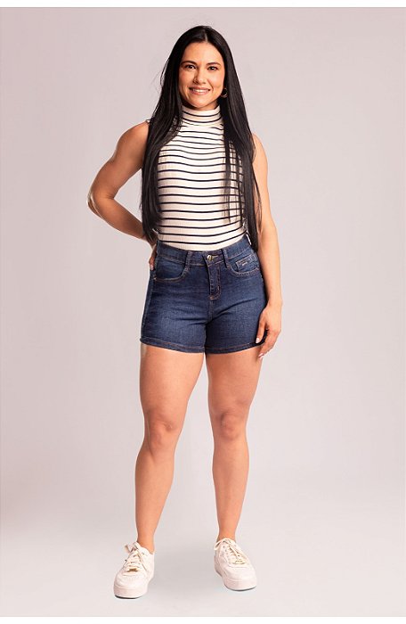 Short feminino chapa barriga Empório Jeans 00167