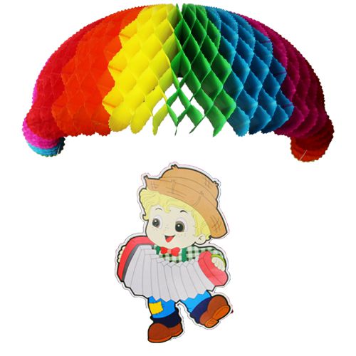 Enfeite Paraquedas Balão