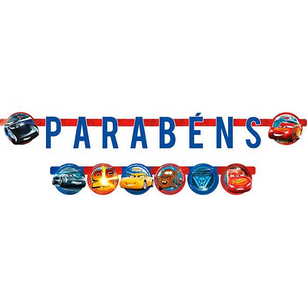 Faixa Decorativa Carros Disney