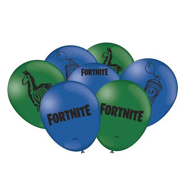 Balão Fortnite - 25 unidades