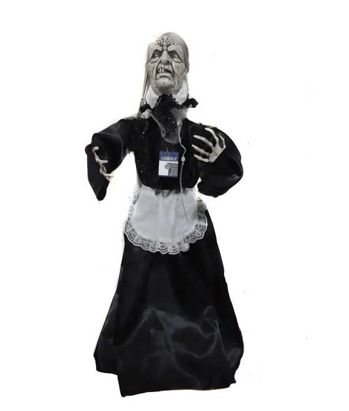 Governanta Eletrônica com Som, Luz e Movimento Halloween