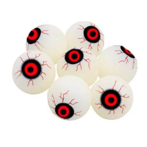 Enfeite Decorativo Halloween Olhos 3,5cm - 6 Unidades
