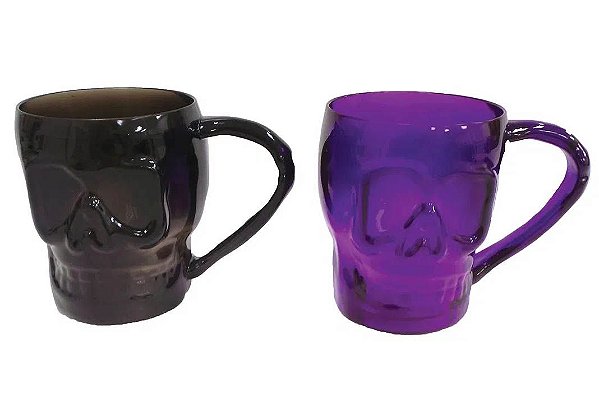 Caneca Halloween Caveira