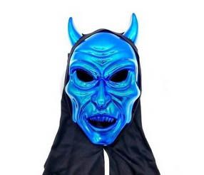 Máscara Chifres com Capuz