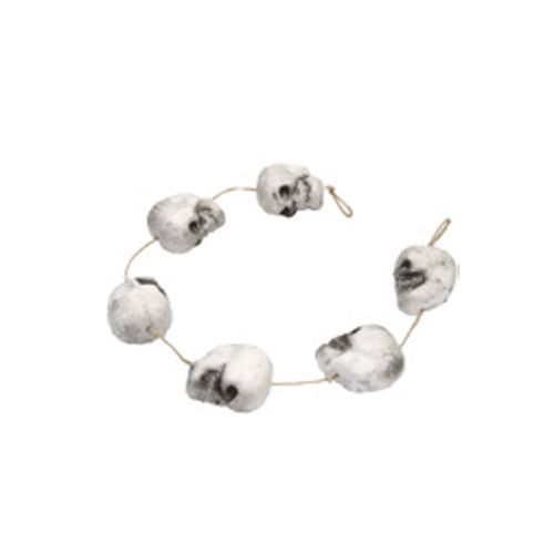 Enfeite de Isopor Crânio Caveira Halloween - 1 Metro