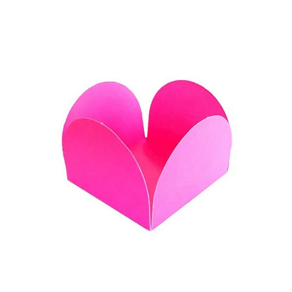 Porta Forminha Rosa Neon - 50 unidades