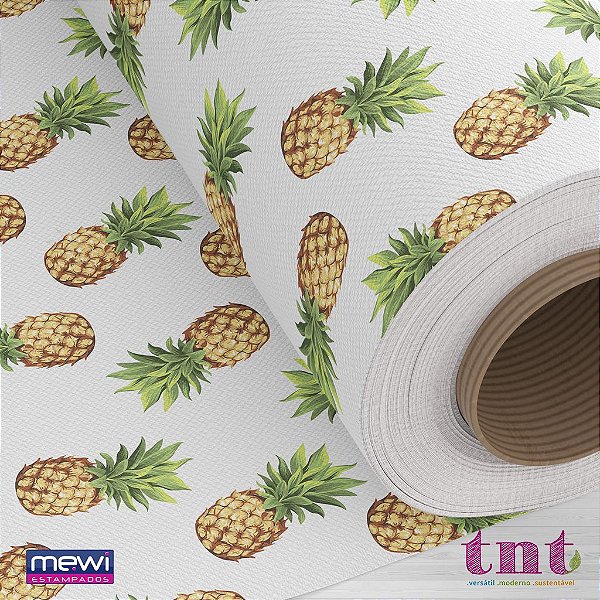 TNT Estampado Abacaxi - 1 metro