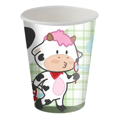 Copo de Papel Festa 200ml - 8 unidades