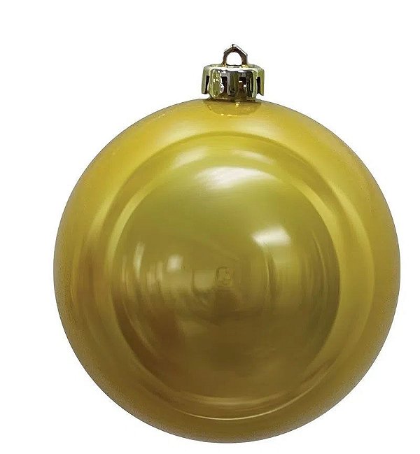 Bola Lisa 12cm - 1 un Dourada