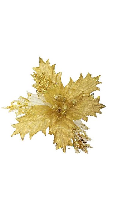 Pick Poinsetia Ouro