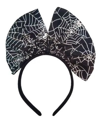 Tiara com Laço Halloween – Estampas Sortidas e Cheias de Charme!
