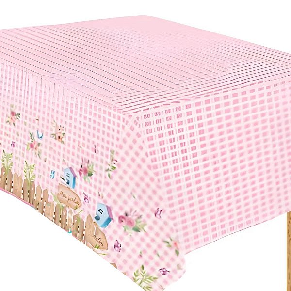 Toalha de Mesa de Papel Meu Jardim – 2,20m x 1,20m