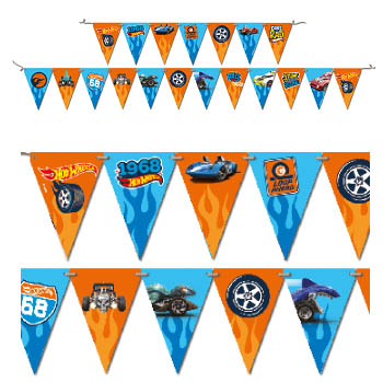 Faixa Decorativa Hot Wheels - 1,98m