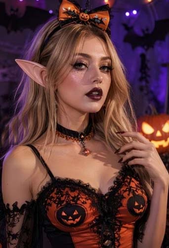 Orelha de Elfo Cosplay Anime Fada