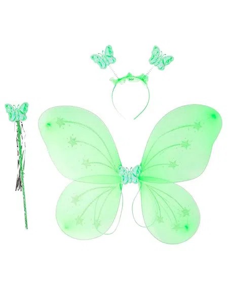 Kit Asa Borboleta Verde