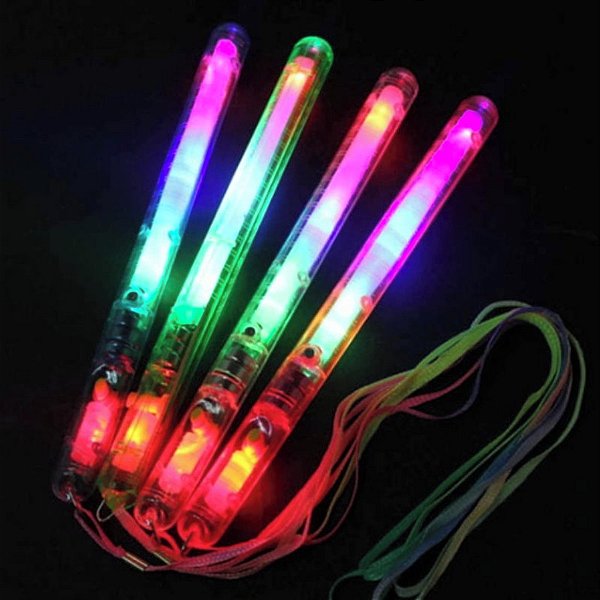 Bastão Led Multicoloridos 7 funções - 1 Unidade