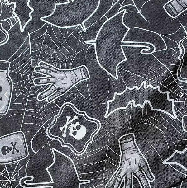 TNT Estampado Mãozinha  - 1,40m x 1m
