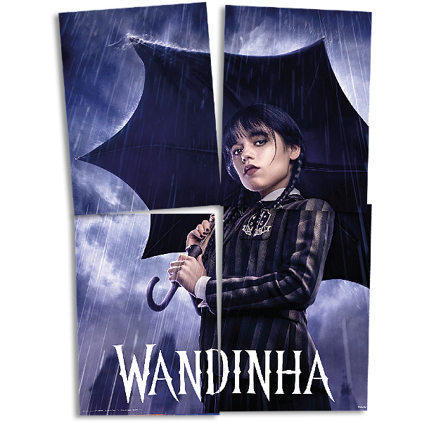 Painel Decorativo Wandinha