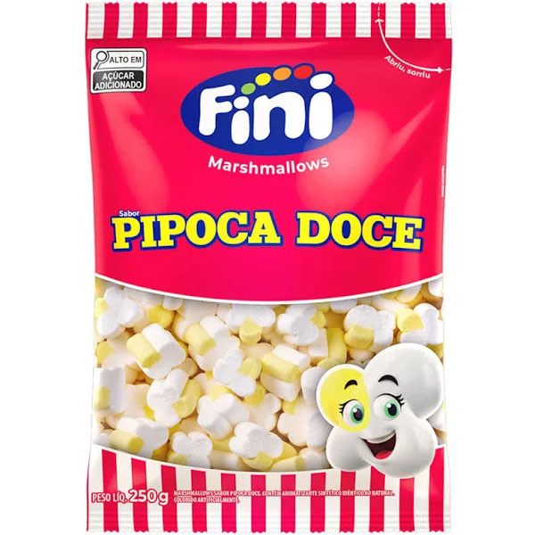 Marsmallow Fini Pipoca - 250 gramas
