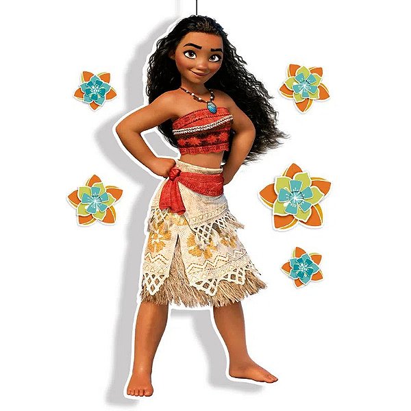 Personagem Articulado Moana Disney