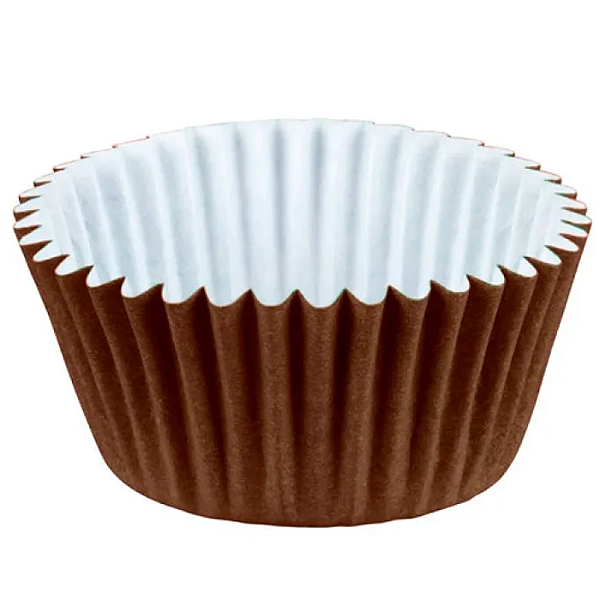 Forminha Brigadeiro n5 Marrom - 100 unidades