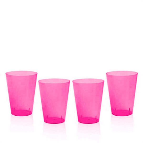 Copinho para Doces 25 ml Rosa - 10 Unidades