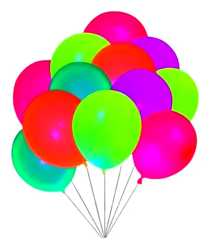 Balão Bexiga Neon - Tamanho 5 Polegadas (13cm) - 25 Unidades