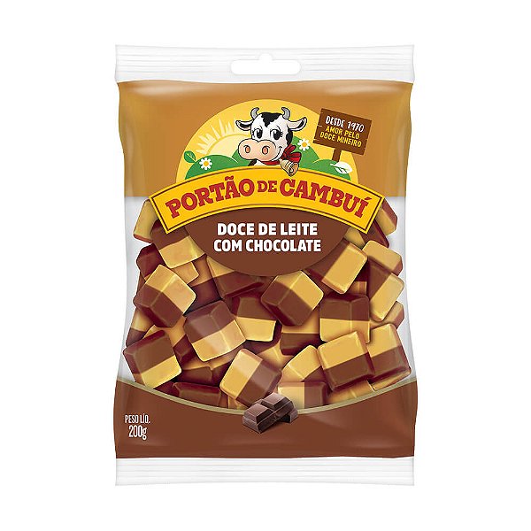 Doce de Leite Sobremesa Láctea com Chocolate 200g - Portão de Cambuí