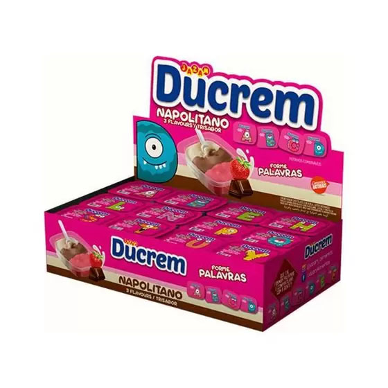 Creme Ducrem Napolitano 480g - 48 Unidades