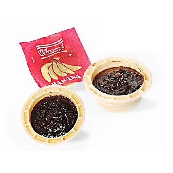 Caixa Copo De Banana Clamel 120G - 6 unidades