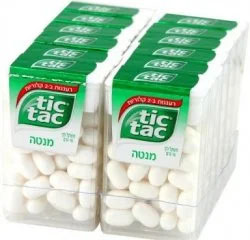 Bala Menta Tic Tac - 14 unidades