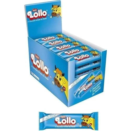 Chocolate Lollo - Caixa com 30 Unidades - 840gr