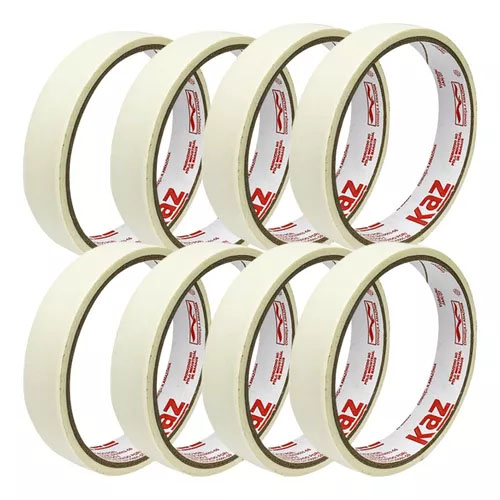 Fita Adesiva Crepe 18mm X 10m - 1 Unidade