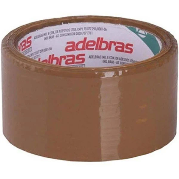 Fita Adesiva 48mmx40m Marrom