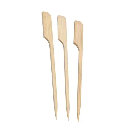 Palito Bambu Petiscos 12cm - 50 Unidades