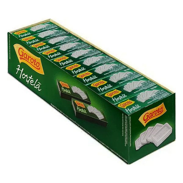 Pastilha Hortelã 17g - 40 unidades - Garoto