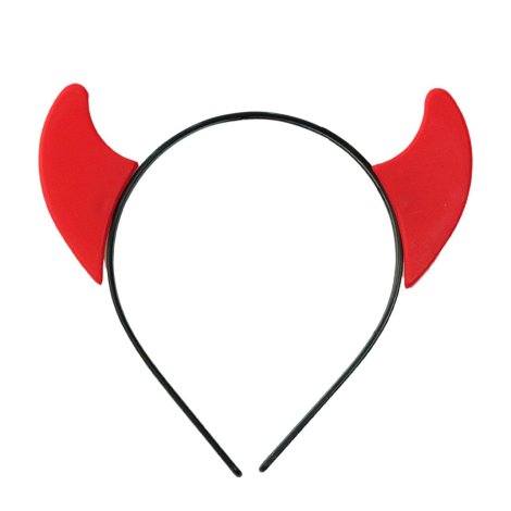 Tiara Plástica de Diabinho