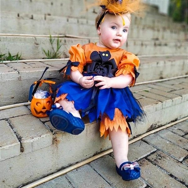 Mini Balde Abóbora Kids Halloween - 8cm