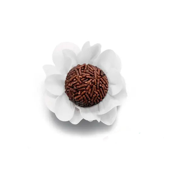 Forminha Para Docinhos Style Branco - 40 Unidades