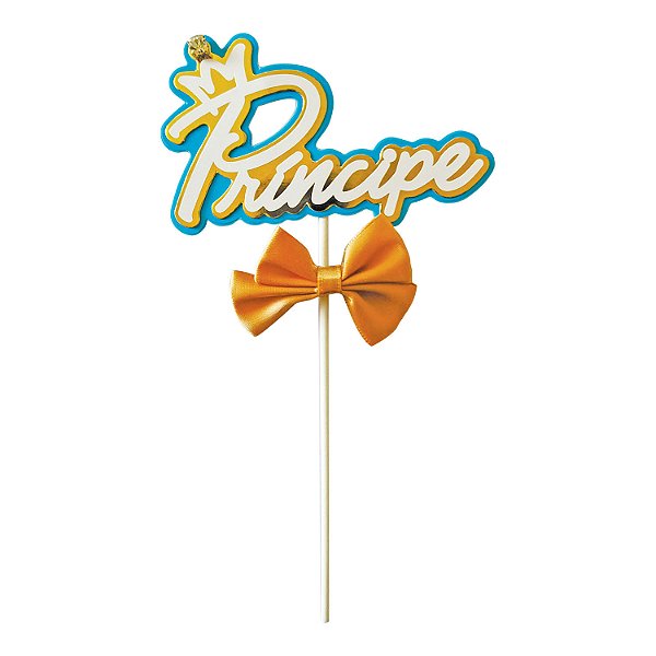 Topo de Bolo Príncipe