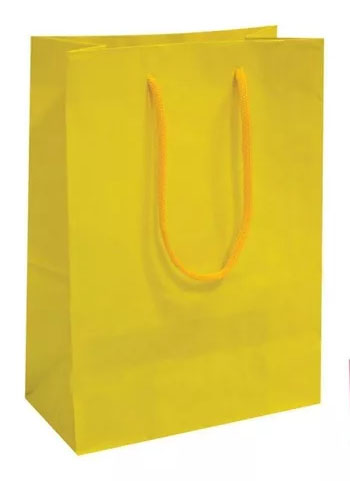 Sacola Surpresa Amarelo - Alt. 23cm x Larg. 16cm - 10 unidades