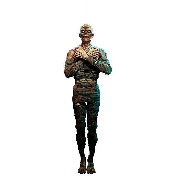 Enfeite Decoração Pendurar Zumbi Articulado Festa Halloween - Tamanho 1,50 Metro de Alt. x 50cm Larg.