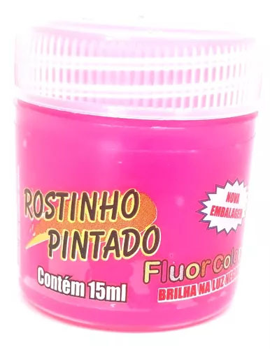 Tinta Facial Líquida 15ml - Pink