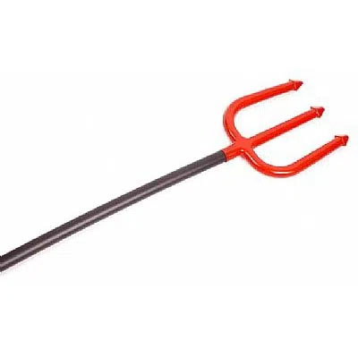 Tridente Vermelho do Diabo Halloween - 60cm x 18cm