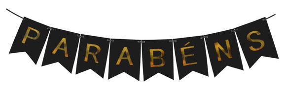 Faixa Decorativa Parabéns Decoração Parede