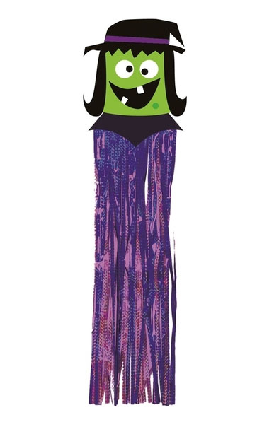 Enfeite Franja Monstro Halloween