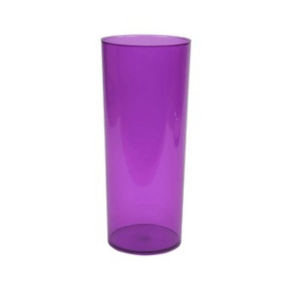 Copo Long Drink Lilás Translúcido 350 ml