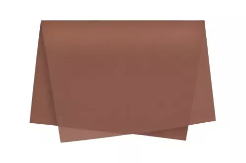 Papel de Seda Marrom - 3 unidades